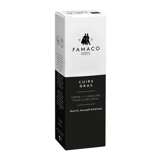 OILED LEATHER CREAM 75ML FAMACO 12206