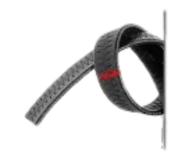 [300T003] ELASTIEK OVERTROKKEN 10MM 